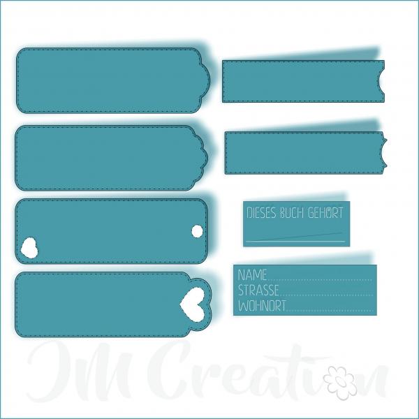 Stanzschablone - Lesezeichen
